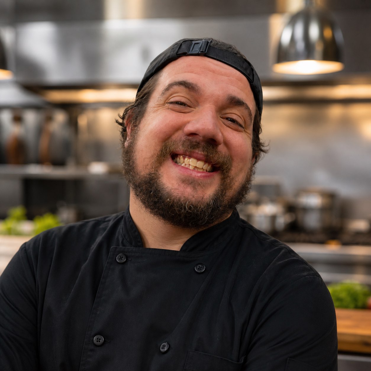Luke, culinary partner for Chef Sam Nawrocki private dining